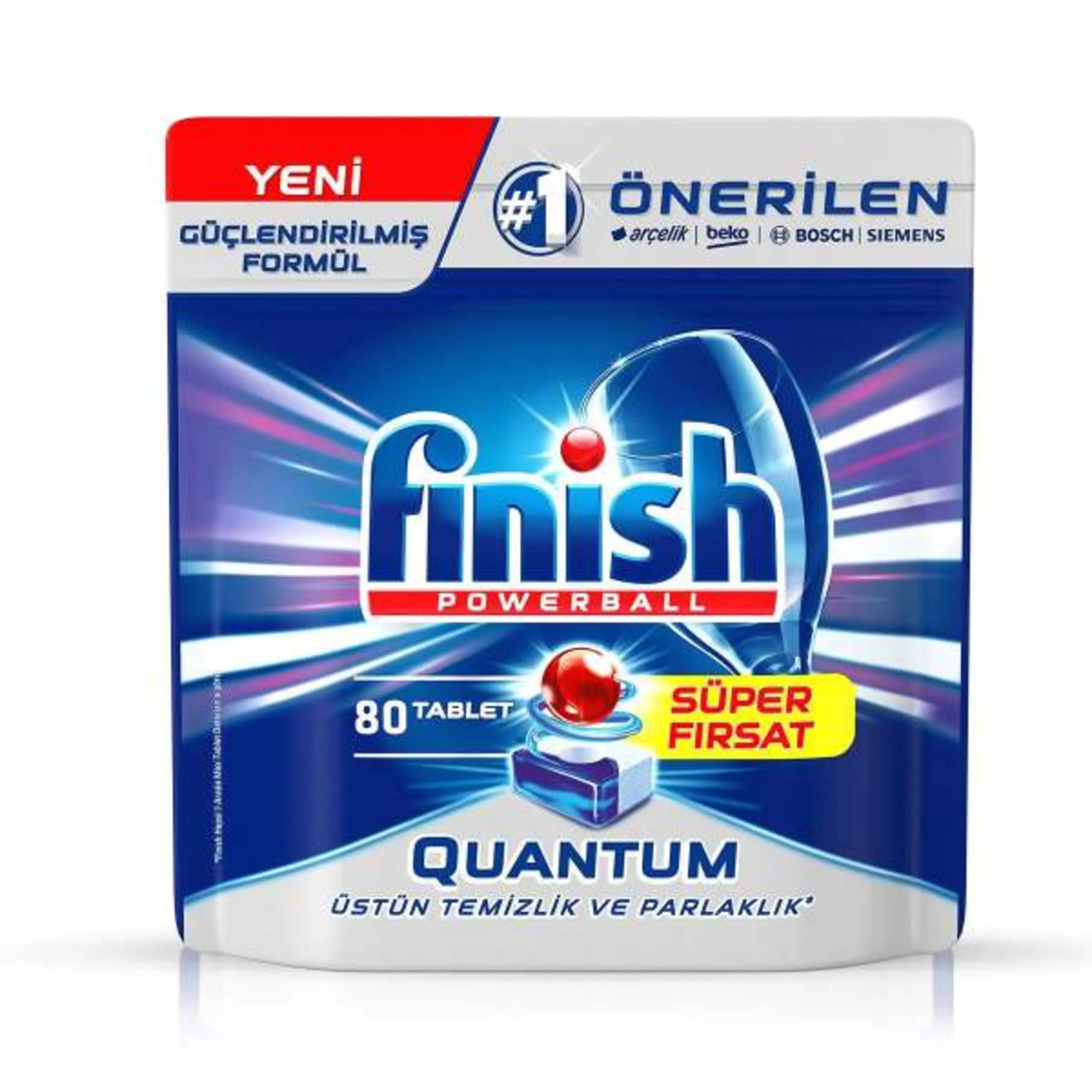 قرص ماشین ظرفشویی فینیش مدل کوانتوم بسته 80 عددی قرص ماشین ظرفشویی فینیش مدل کوانتوم بسته 80 عددی